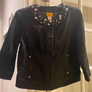Ruby Rd. 10 Petite Denim Jacket